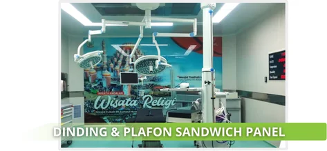 DINDING & PLAFON SANDWICH PANEL